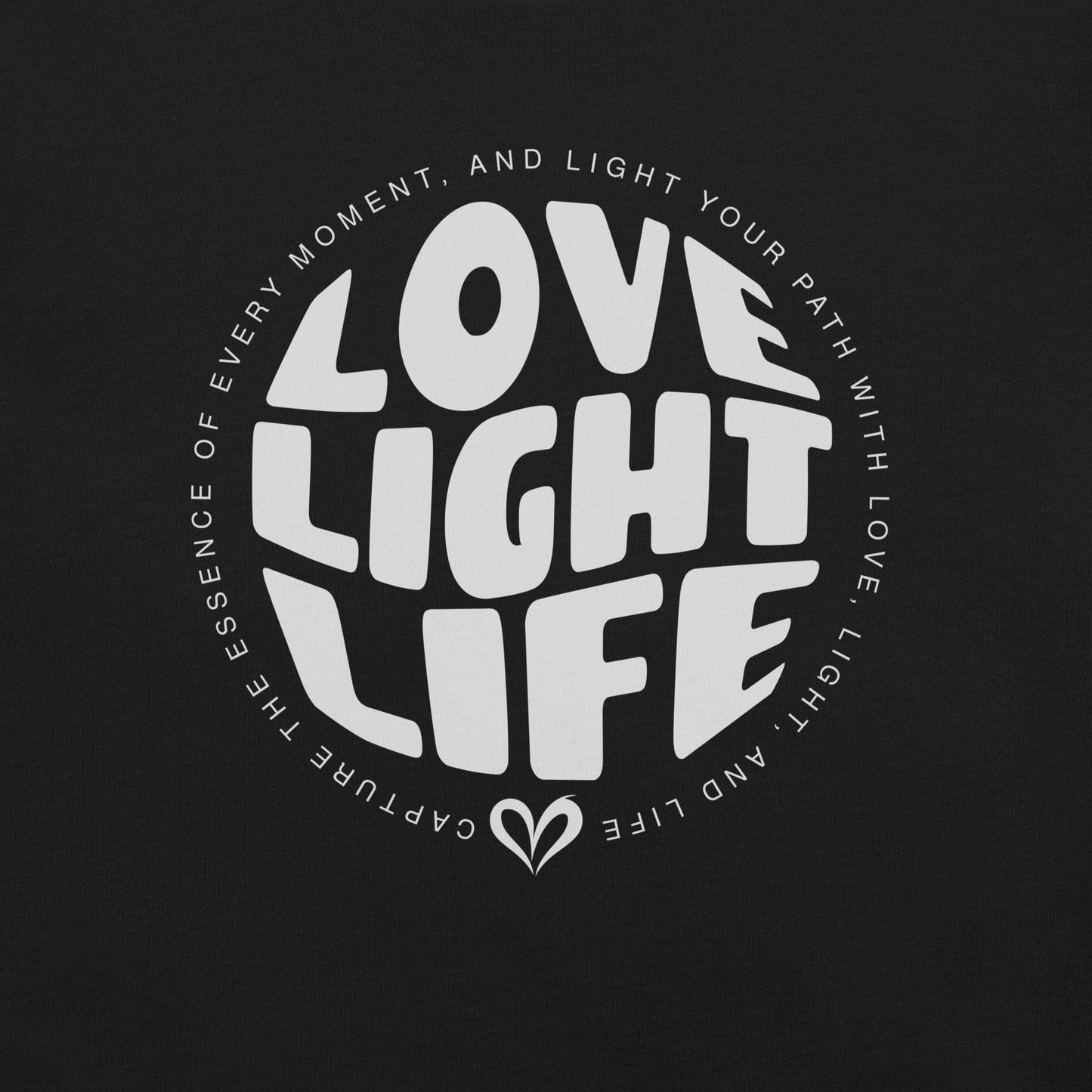 OMTHREAD LOVE, LIGHT, LIFE Tee