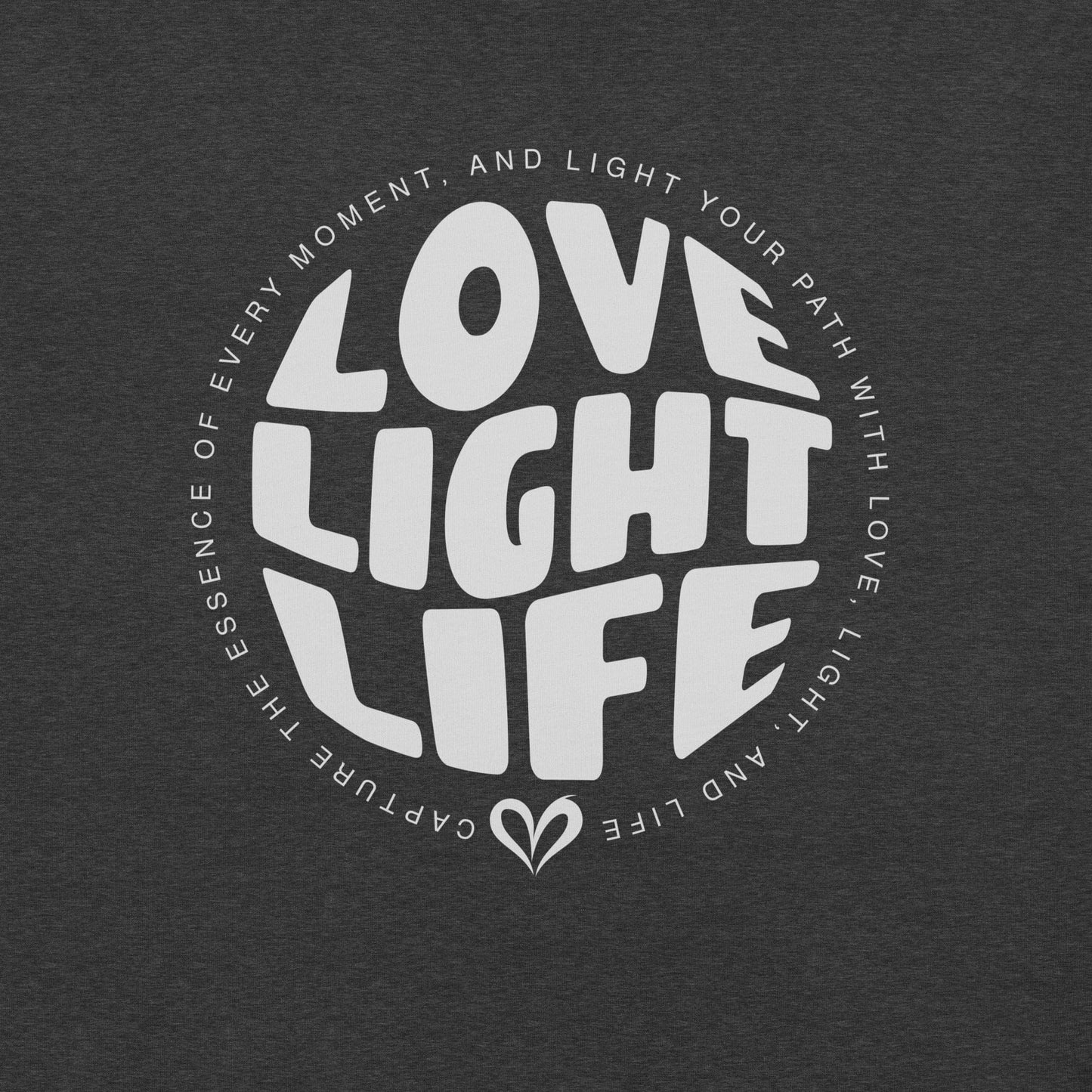 OMTHREAD LOVE, LIGHT, LIFE Tee