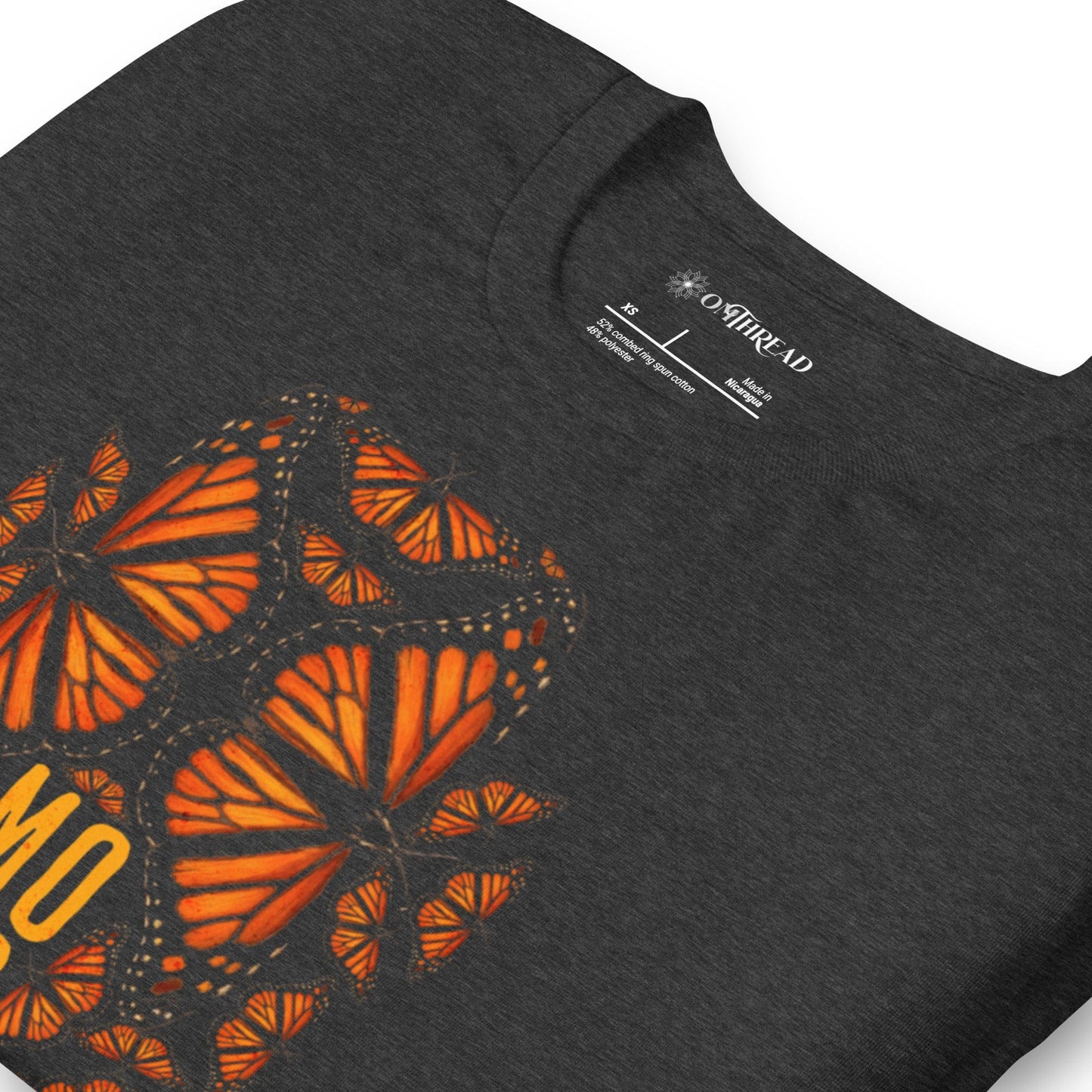 OMTHREAD Monarch MOJO T Shirt Monarch Butterfly Conservation Graphic Tee