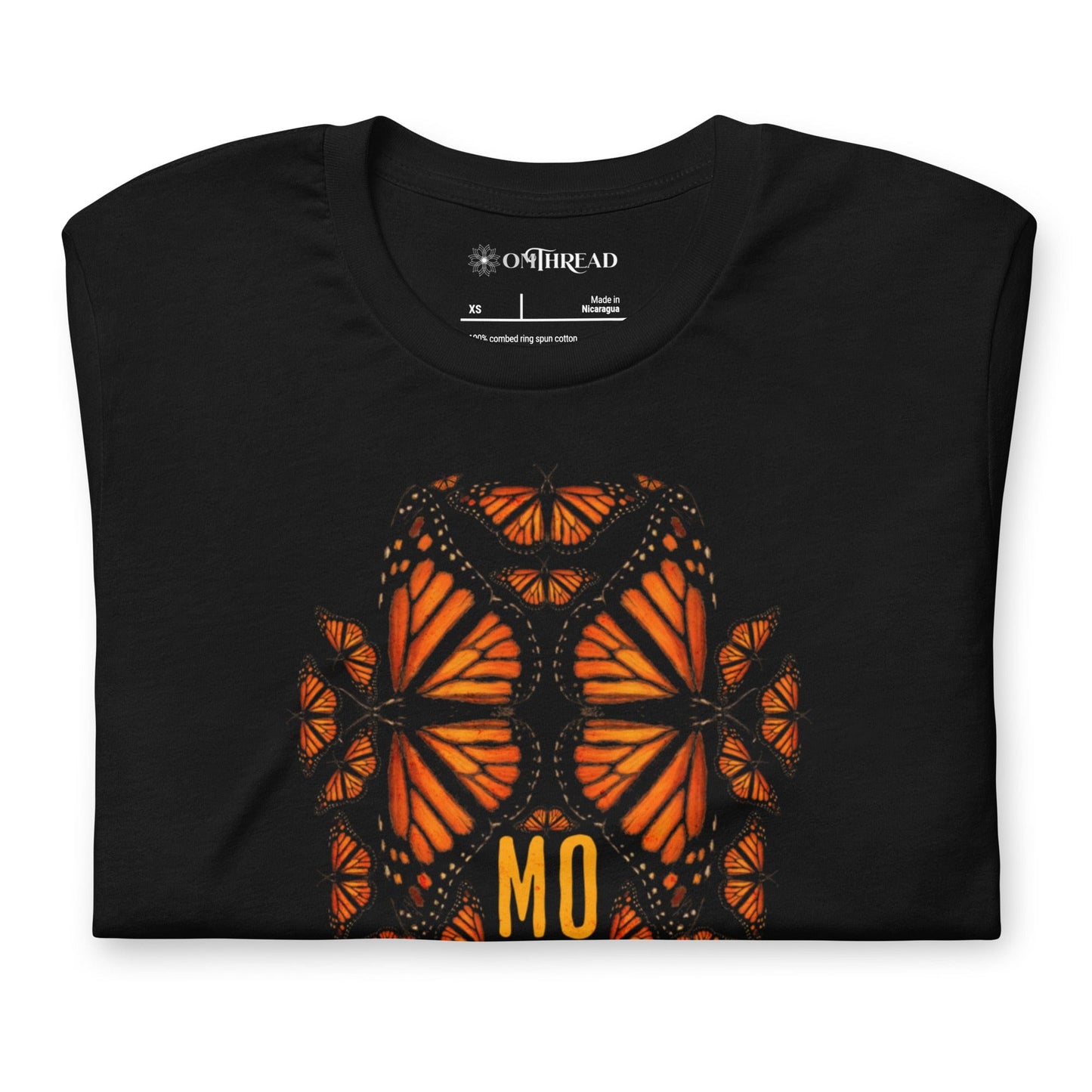 OMTHREAD Monarch MOJO T Shirt Monarch Butterfly Conservation Graphic Tee