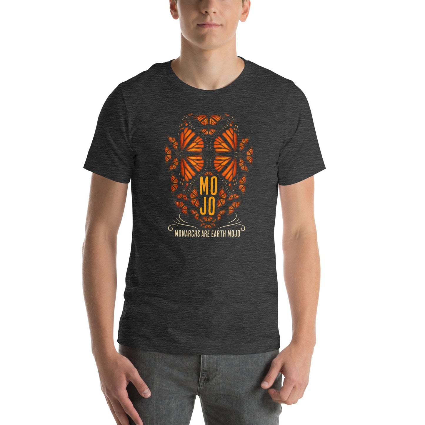 OMTHREAD Monarch MOJO T Shirt Monarch Butterfly Conservation Graphic Tee