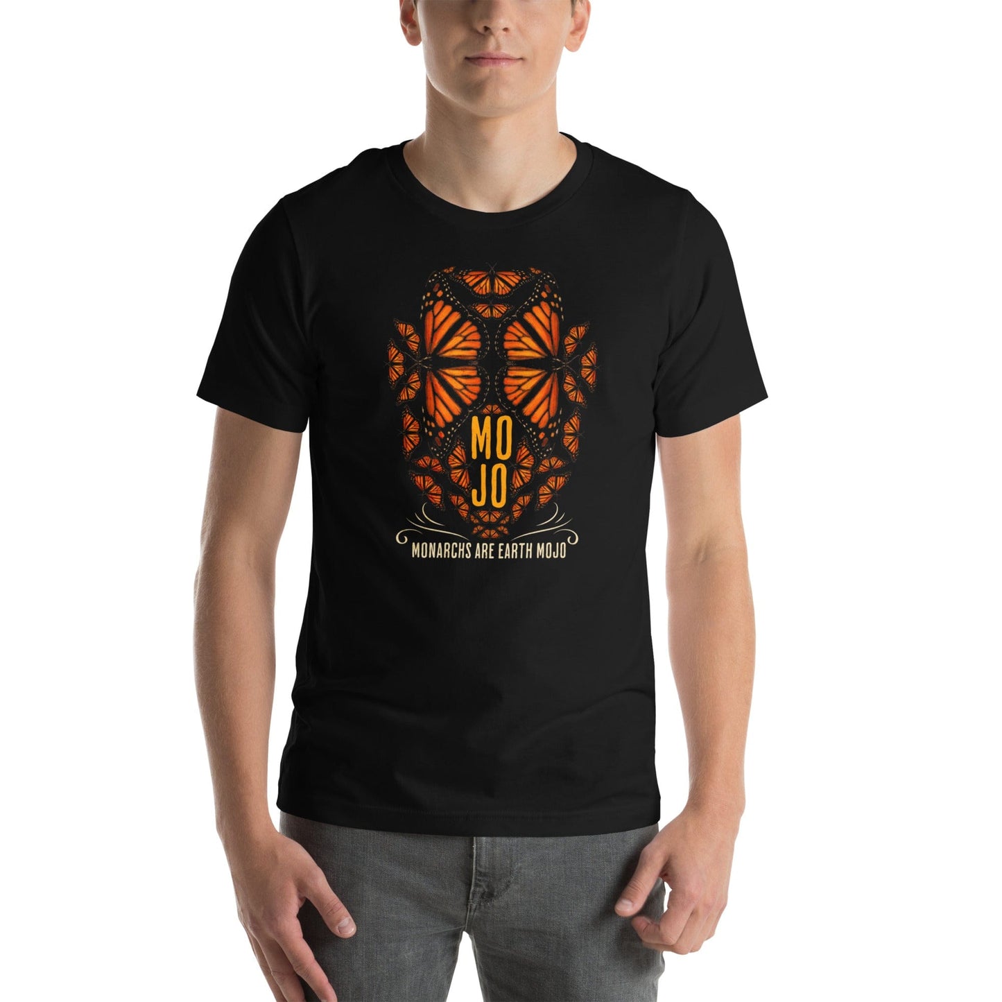 OMTHREAD Monarch MOJO T Shirt Monarch Butterfly Conservation Graphic Tee