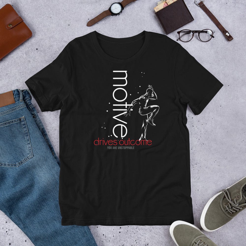 OMTHREAD Motive Drives Outcome Motivation Tee