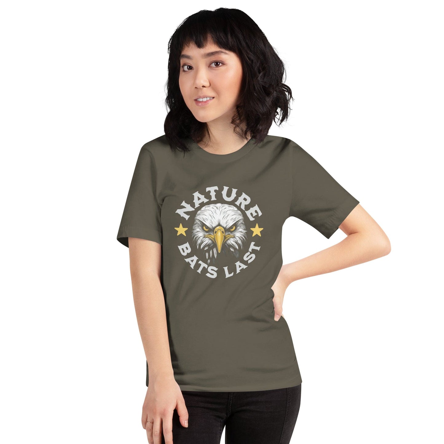 OMTHREAD Nature Bats Last: Bald Eagle Tee