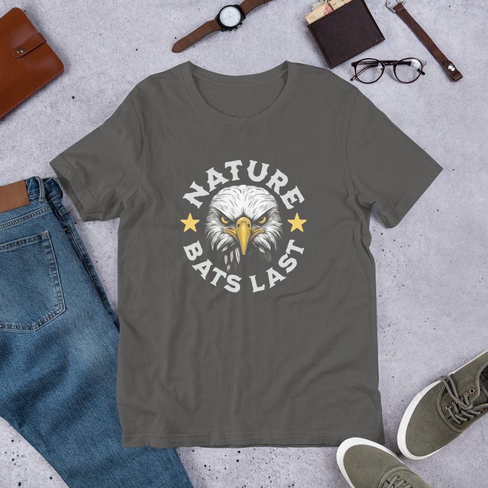 OMTHREAD Nature Bats Last: Bald Eagle Tee