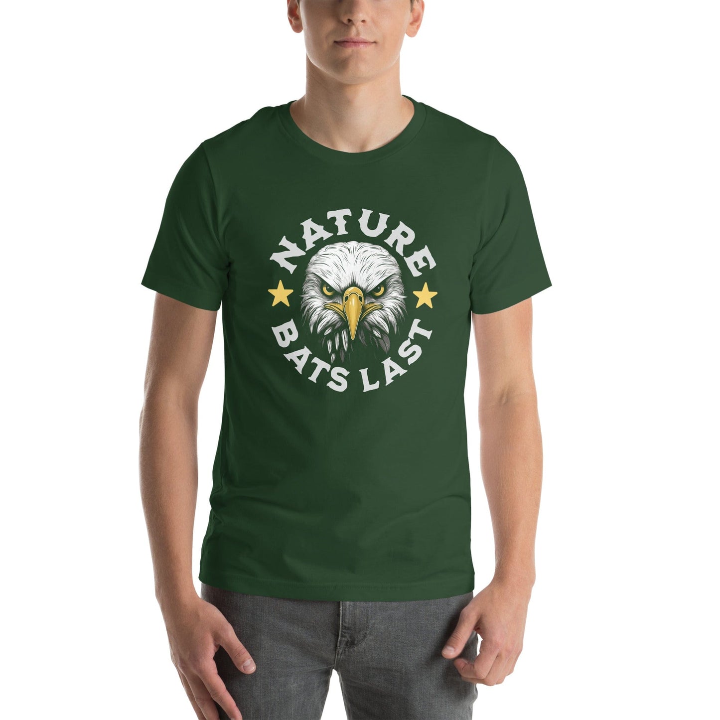 OMTHREAD Nature Bats Last: Bald Eagle Tee