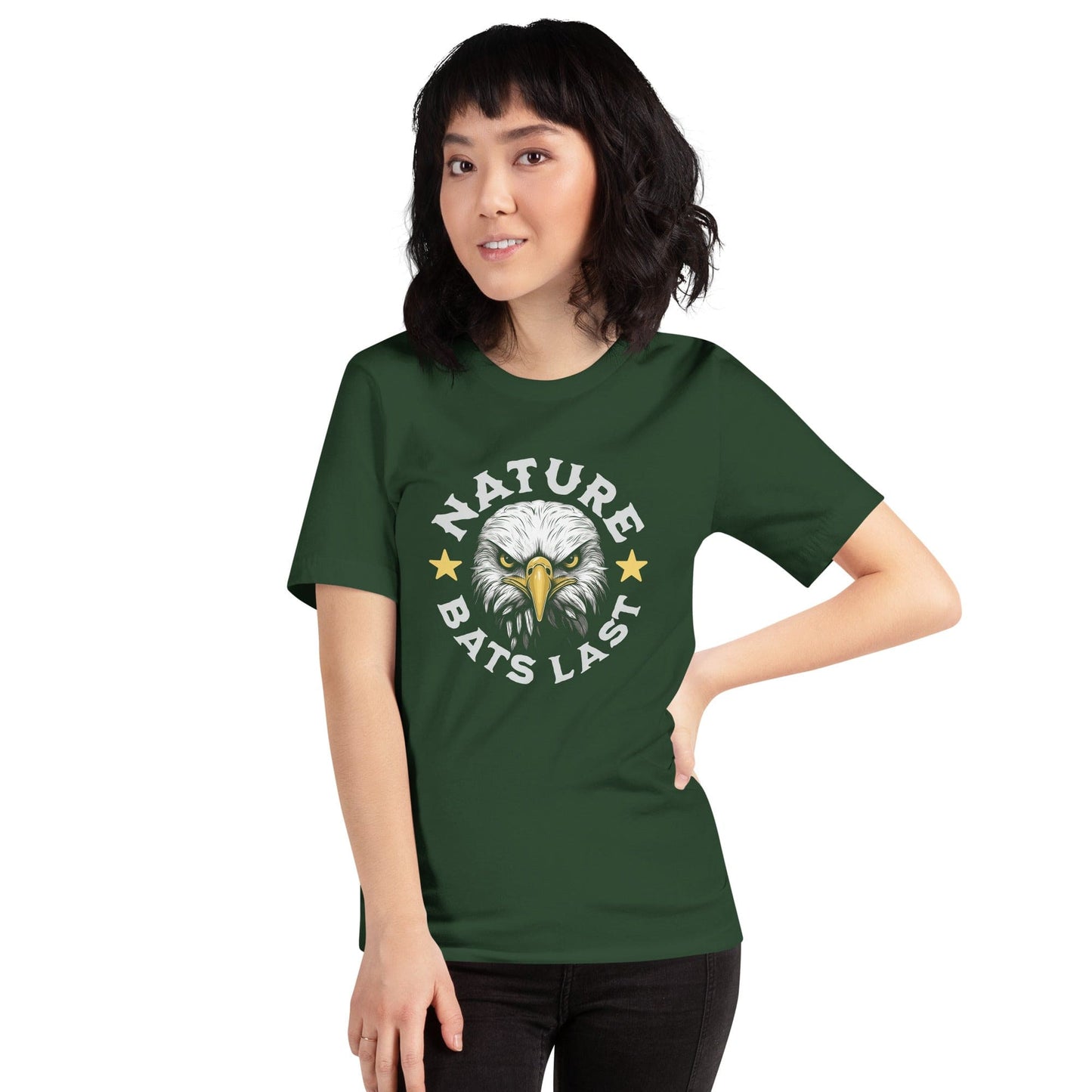 OMTHREAD Nature Bats Last: Bald Eagle Tee