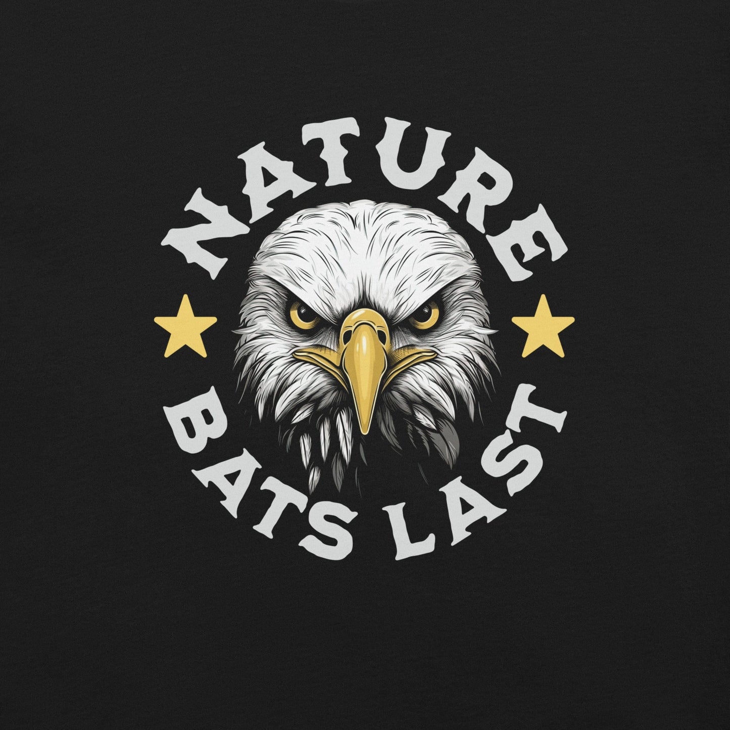 OMTHREAD Nature Bats Last: Bald Eagle Tee
