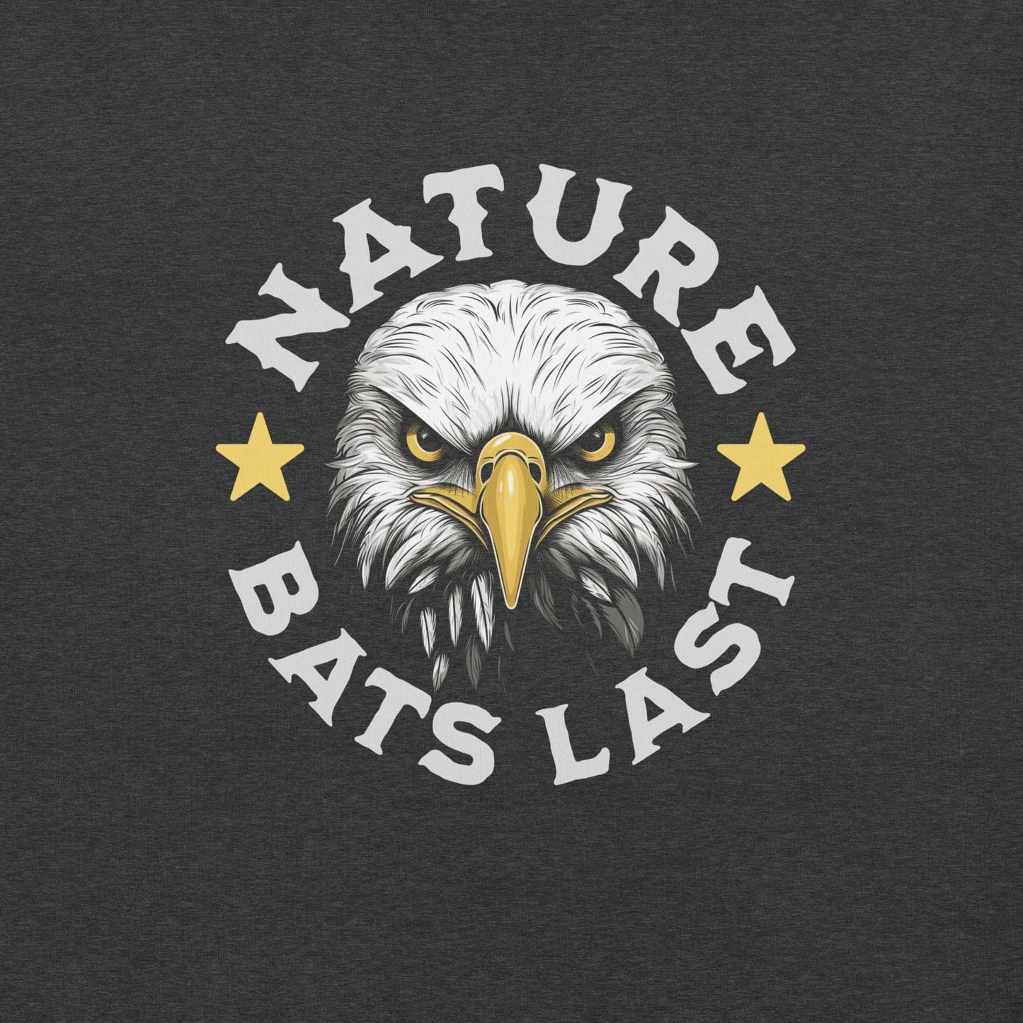 OMTHREAD Nature Bats Last: Bald Eagle Tee