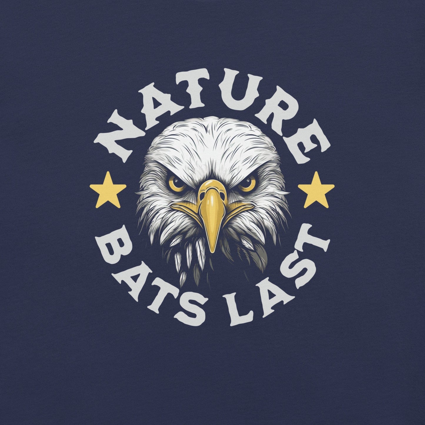 OMTHREAD Nature Bats Last: Bald Eagle Tee