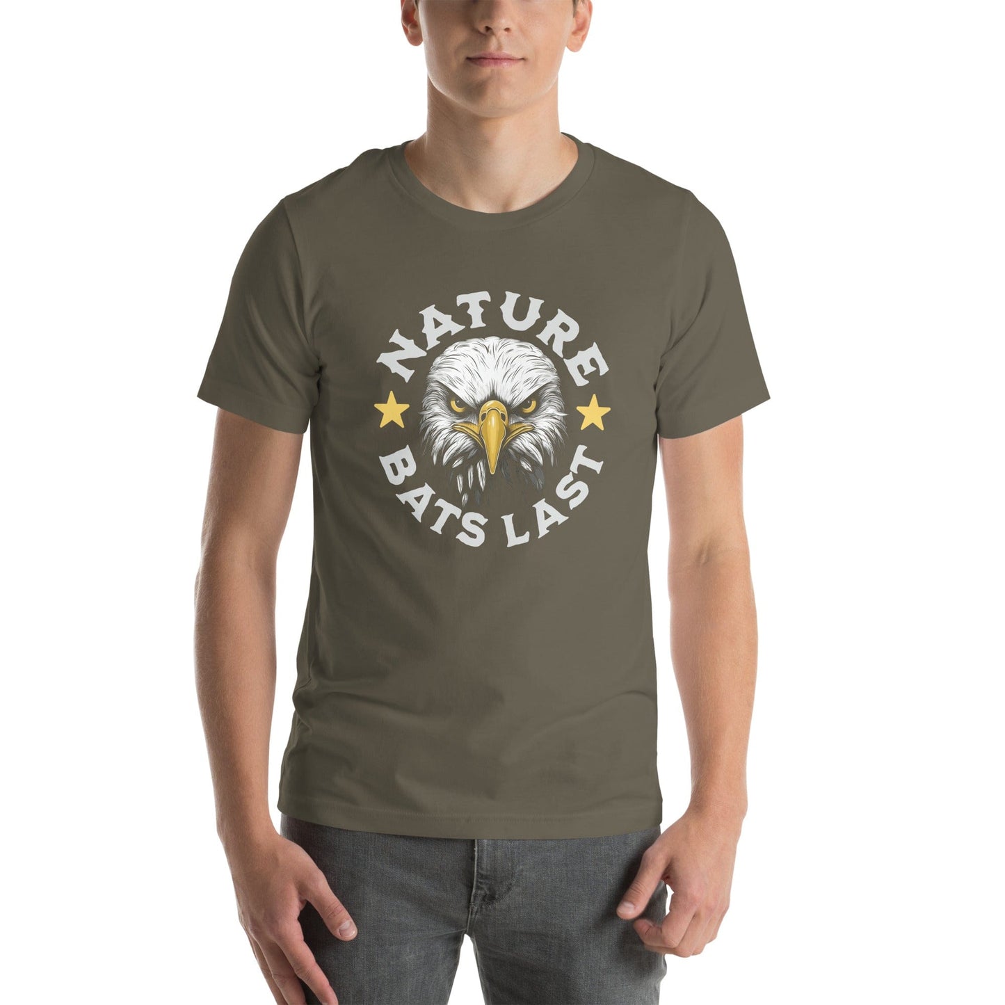 OMTHREAD Nature Bats Last: Bald Eagle Tee