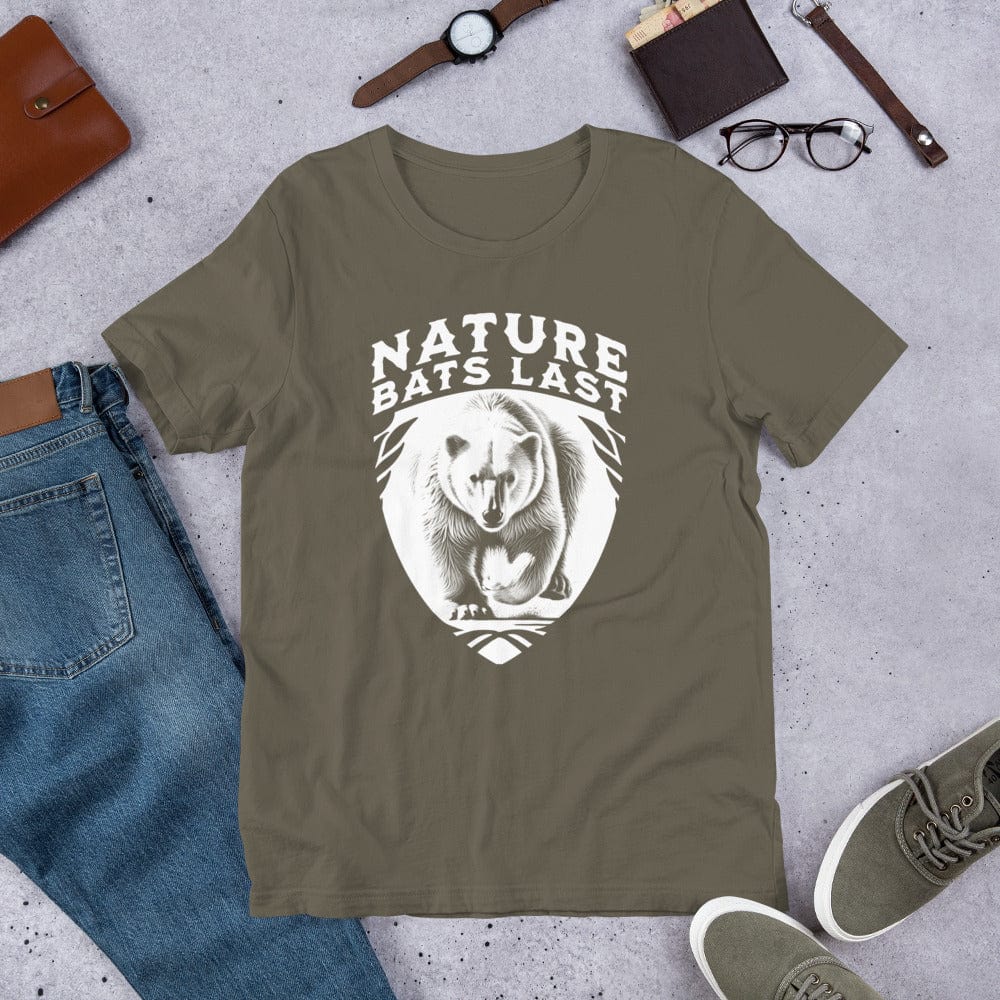 OMTHREAD Nature Bats Last - Polar Bear Tee