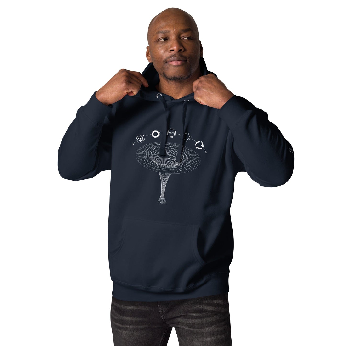OMTHREAD Navy Blazer / S QMM Cotton Heritage Unisex Hoodie