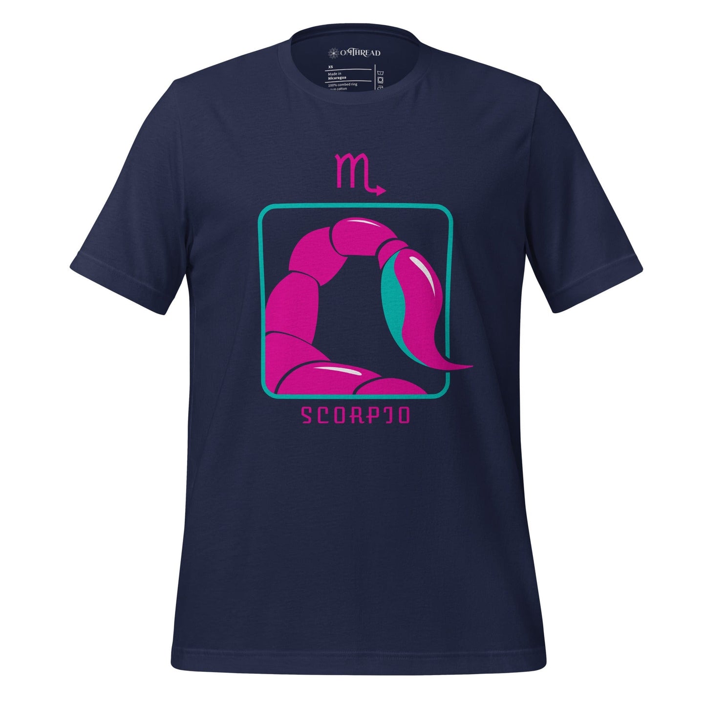 OMTHREAD Navy / XS Scorpio Zodiac Tee