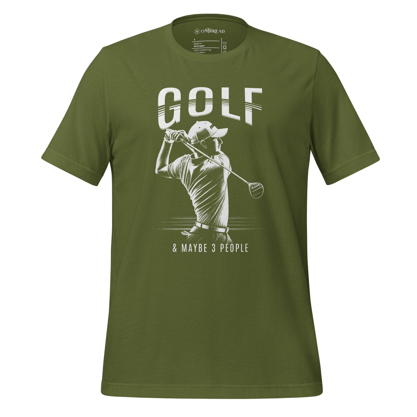 OMTHREAD Olive / S Golf & Maybe 3 People Tee