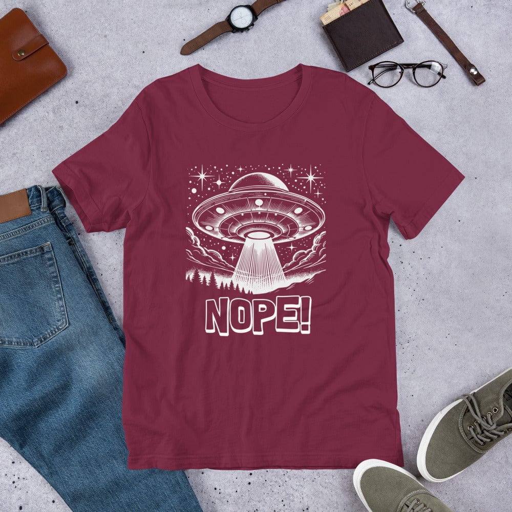 OMTHREAD Out of This World Style: "NOPE" UFO Tee