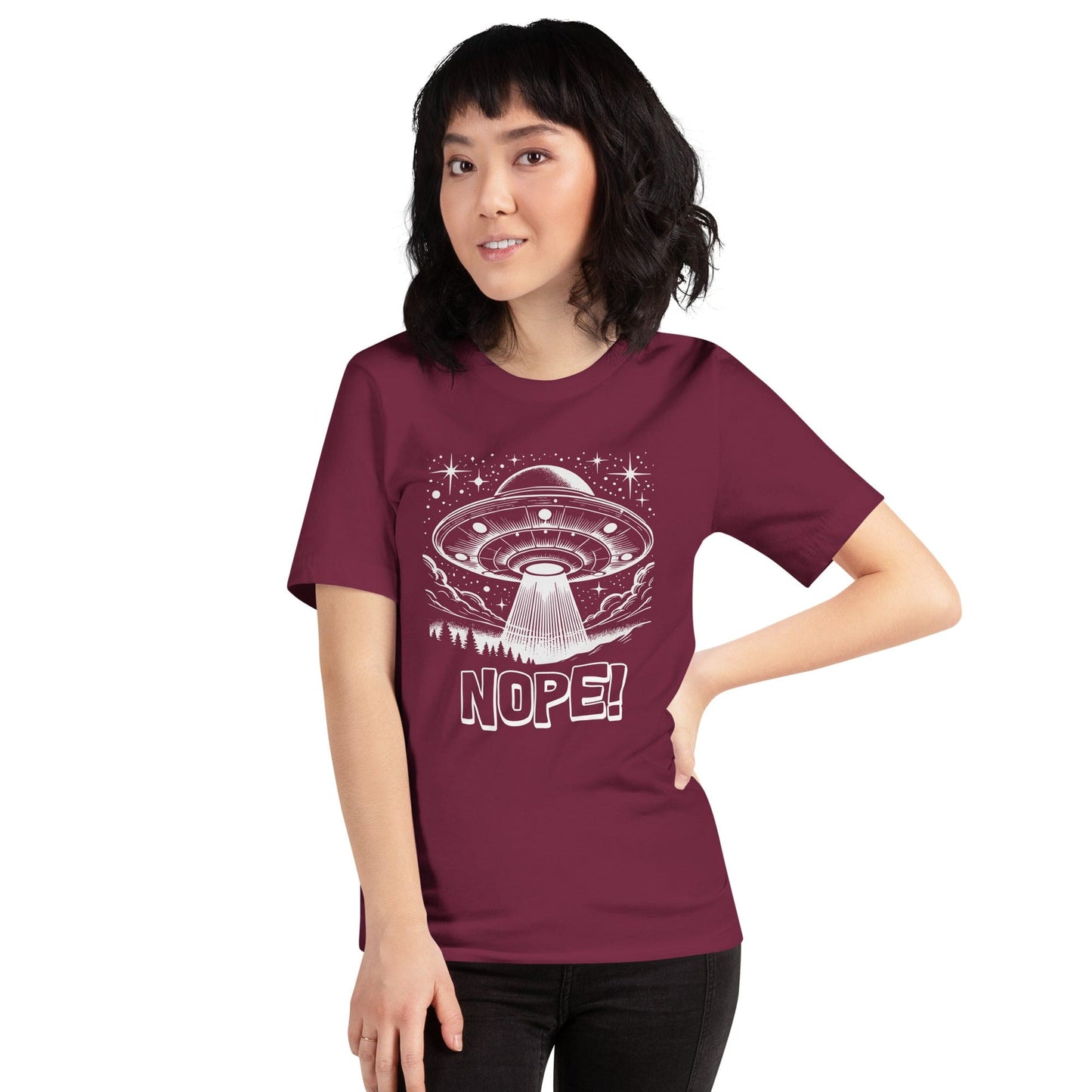 OMTHREAD Out of This World Style: "NOPE" UFO Tee