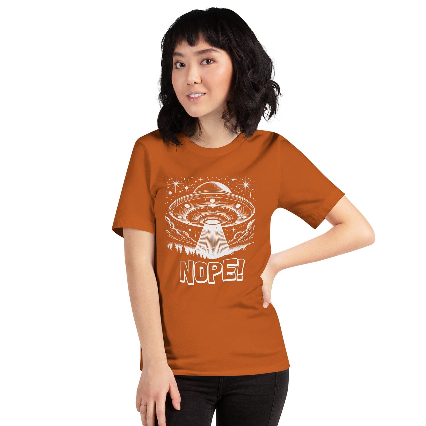 OMTHREAD Out of This World Style: "NOPE" UFO Tee