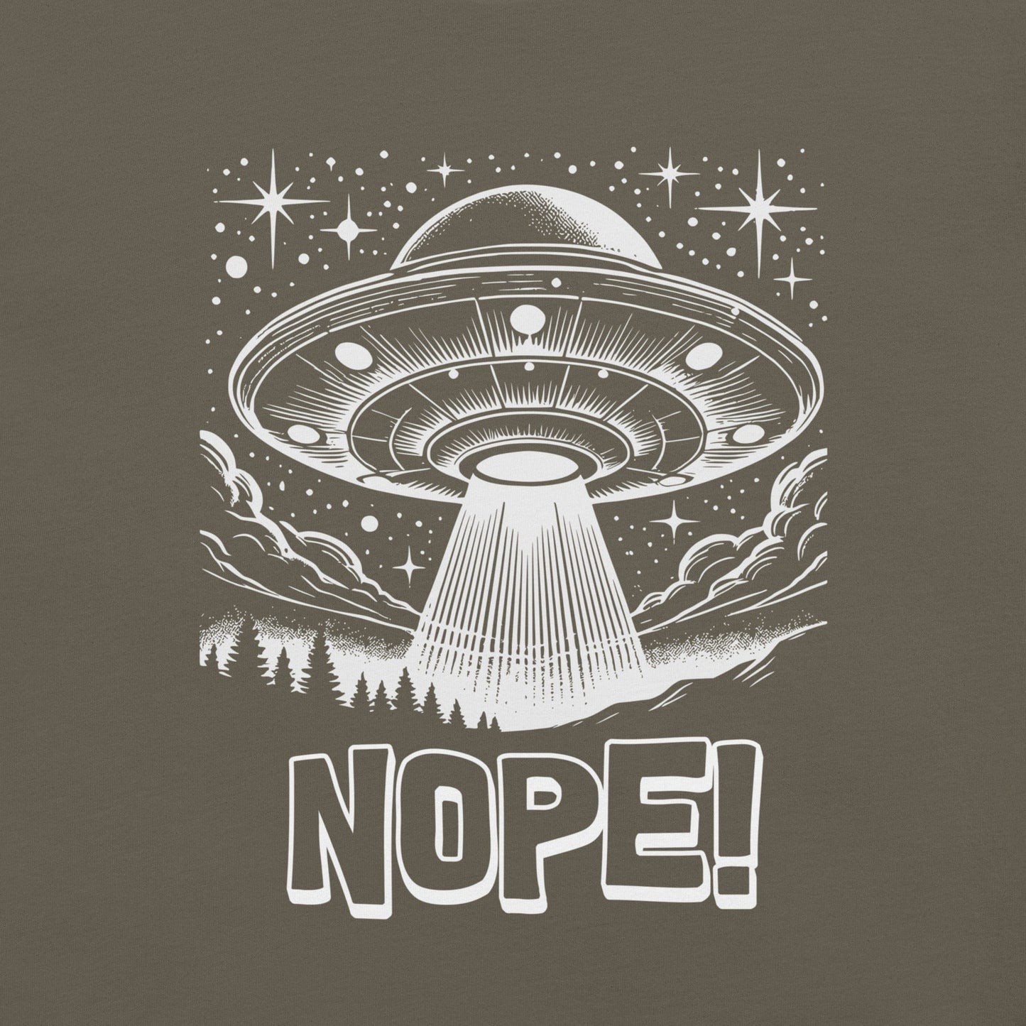 OMTHREAD Out of This World Style: "NOPE" UFO Tee