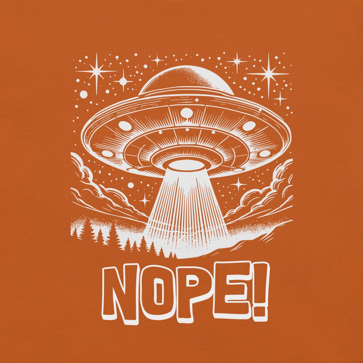 OMTHREAD Out of This World Style: "NOPE" UFO Tee