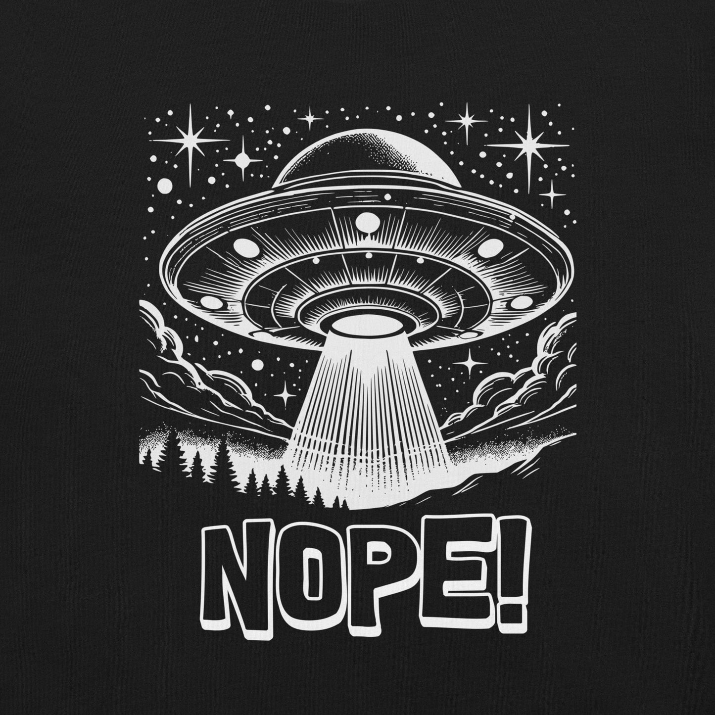 OMTHREAD Out of This World Style: "NOPE" UFO Tee