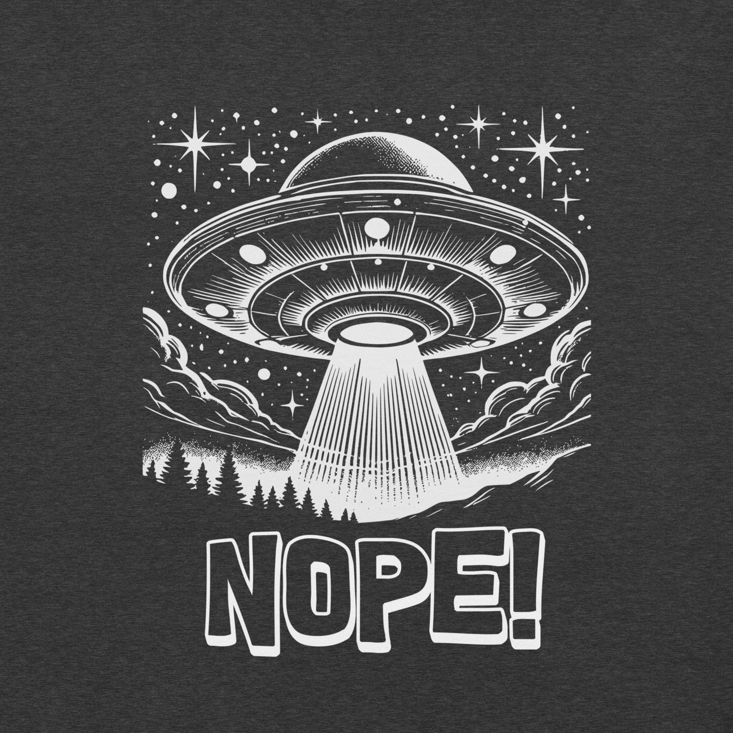 OMTHREAD Out of This World Style: "NOPE" UFO Tee