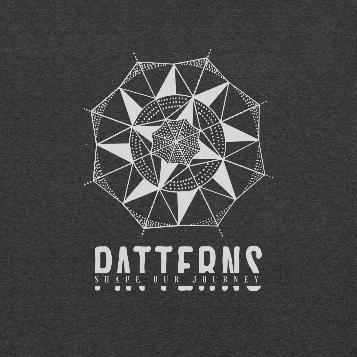 OMTHREAD Patterns Shape Our Journey Yoga Tee