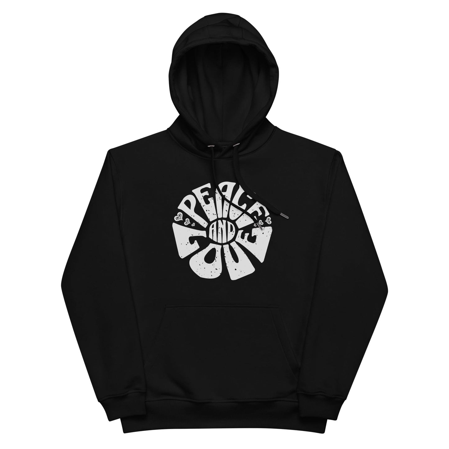 OMTHREAD Peace and Love Premium Eco Unisex Hoodie