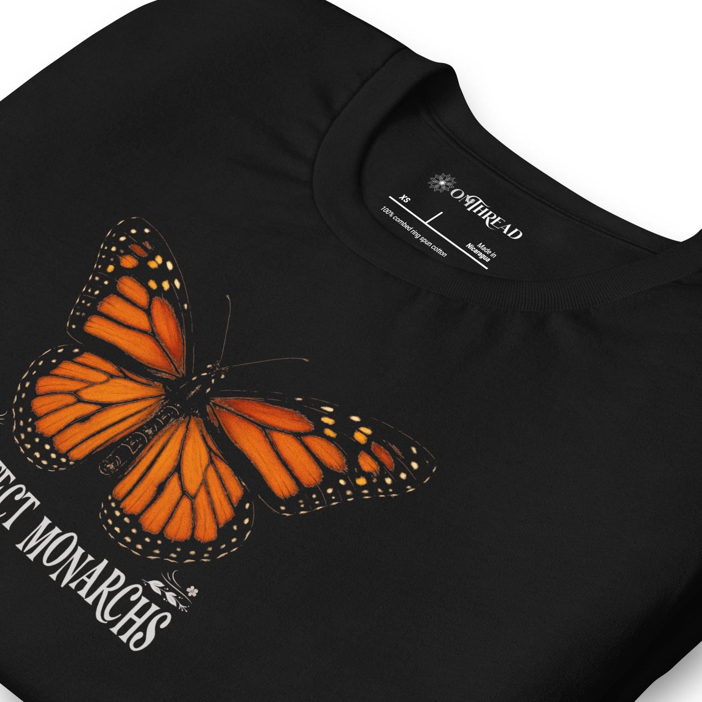 OMTHREAD Protect Monarchs Butterfly Shirt – Save the Monarch T-Shirt for Nature Lovers | OMThread
