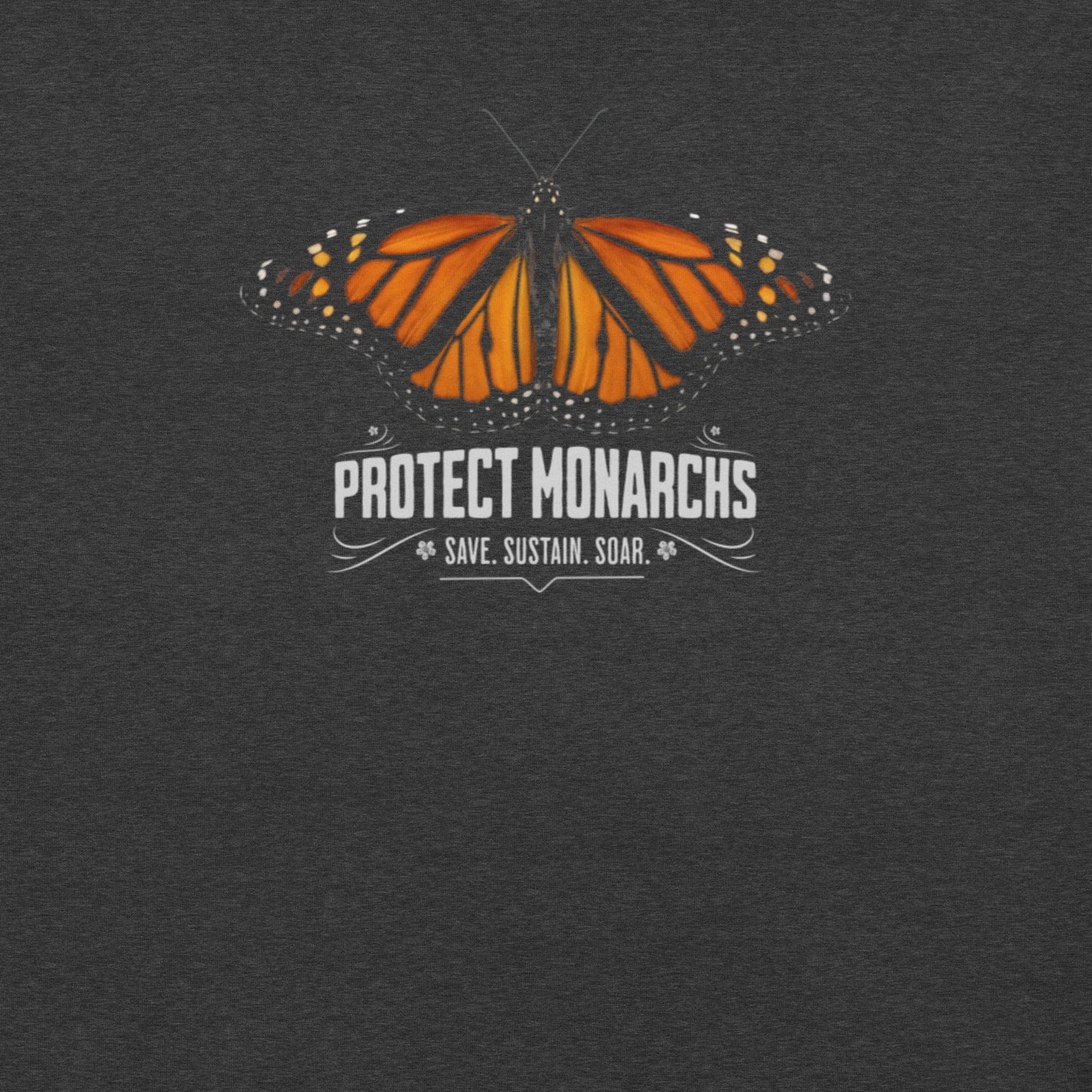 OMTHREAD Protect Monarchs Butterfly T-Shirt, Save Monarch Butterflies Shirt, Conservation Gift Tee