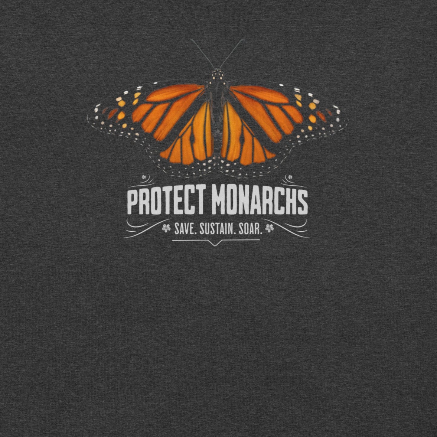 OMTHREAD Protect Monarchs Butterfly T-Shirt, Save Monarch Butterflies Shirt, Conservation Gift Tee
