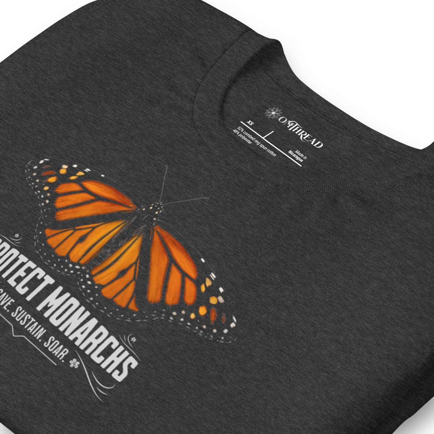 OMTHREAD Protect Monarchs Butterfly T-Shirt, Save Monarch Butterflies Shirt, Conservation Gift Tee