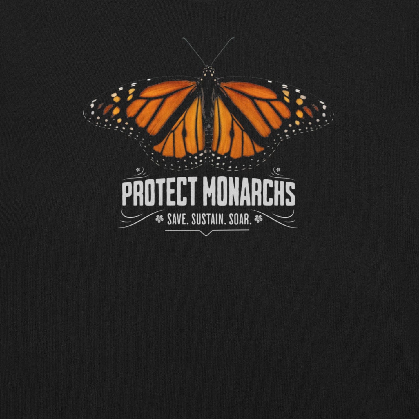 OMTHREAD Protect Monarchs Butterfly T-Shirt, Save Monarch Butterflies Shirt, Conservation Gift Tee