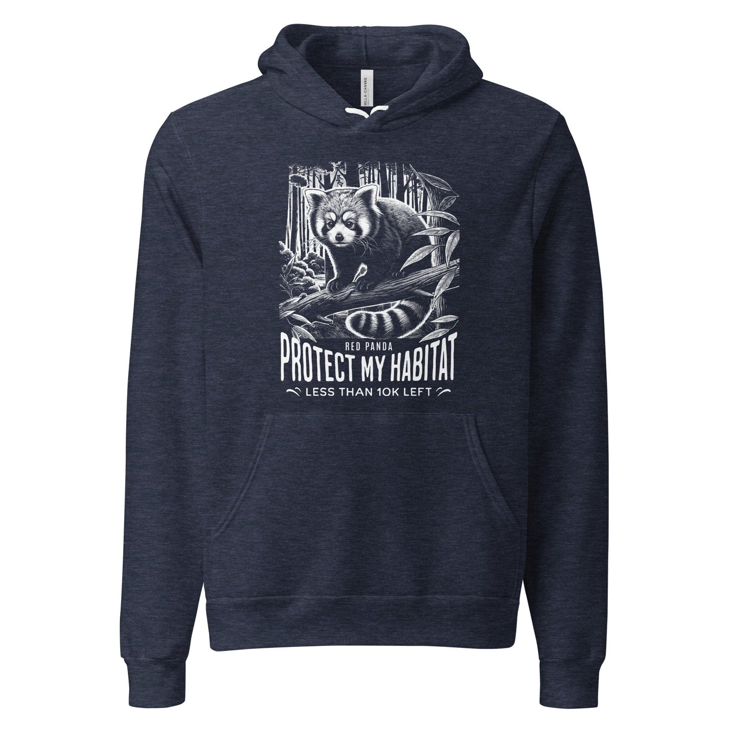 OMTHREAD Protect My Habitat, Red Panda - Unisex Hoodie