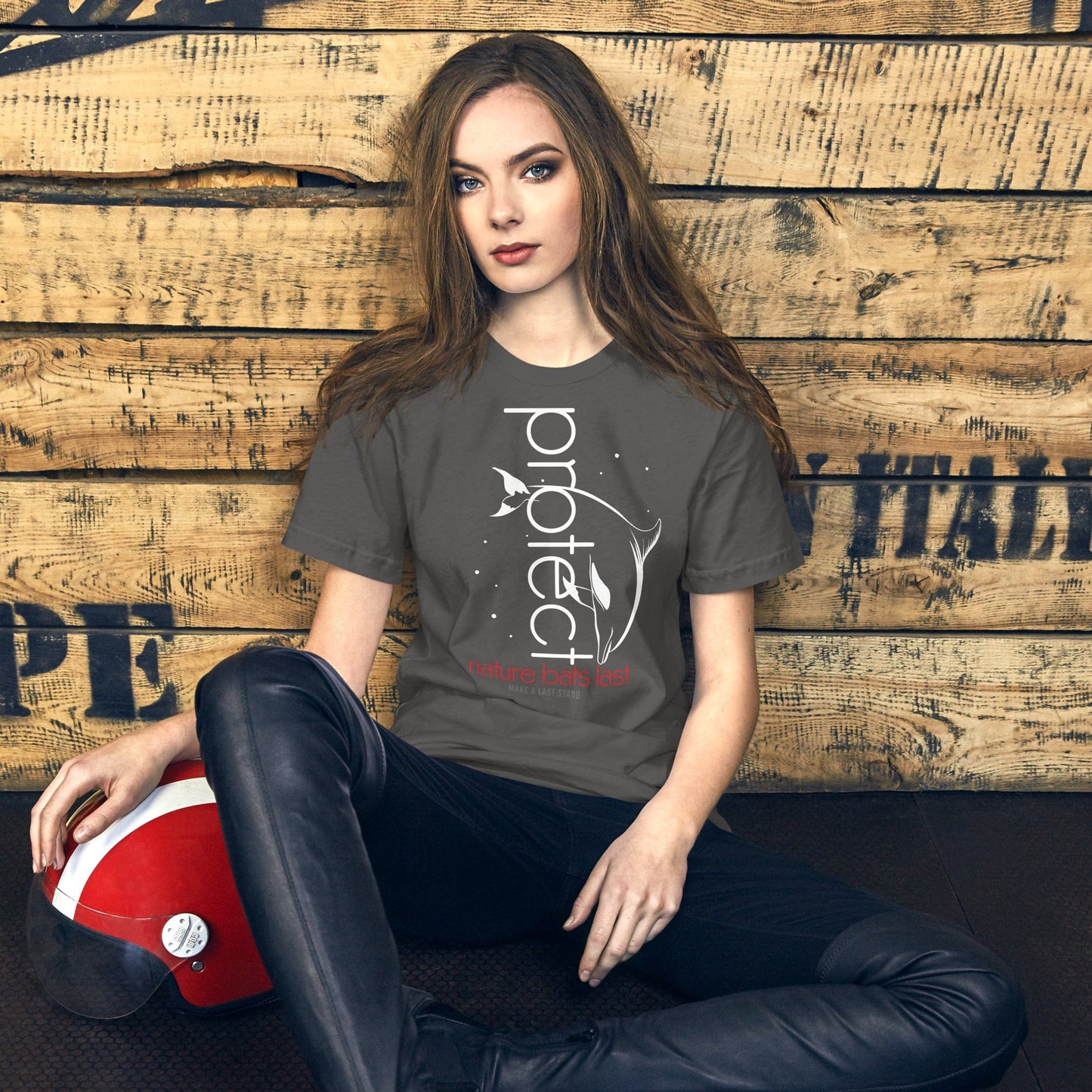 OMTHREAD Protect, Nature Bats Last Environmental Tee