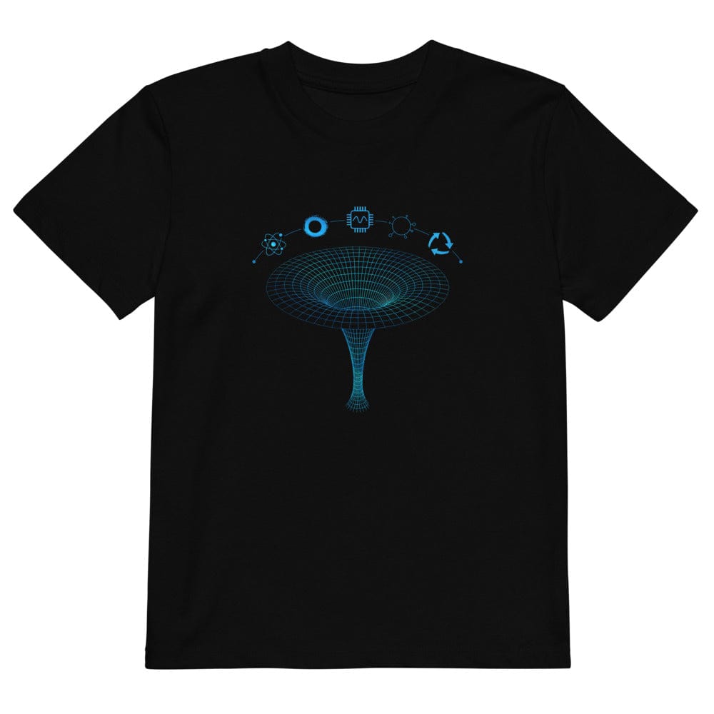 OMTHREAD QMM Blue Print Organic Cotton Kids T-Shirt