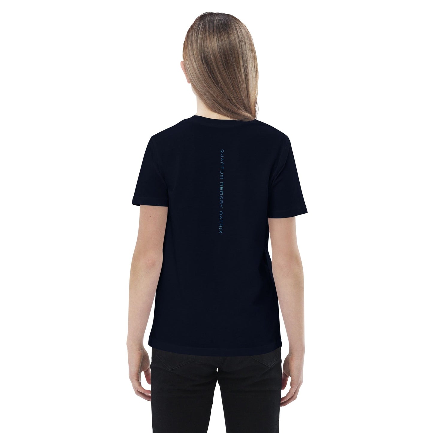 OMTHREAD QMM Blue Print Organic Cotton Kids T-Shirt