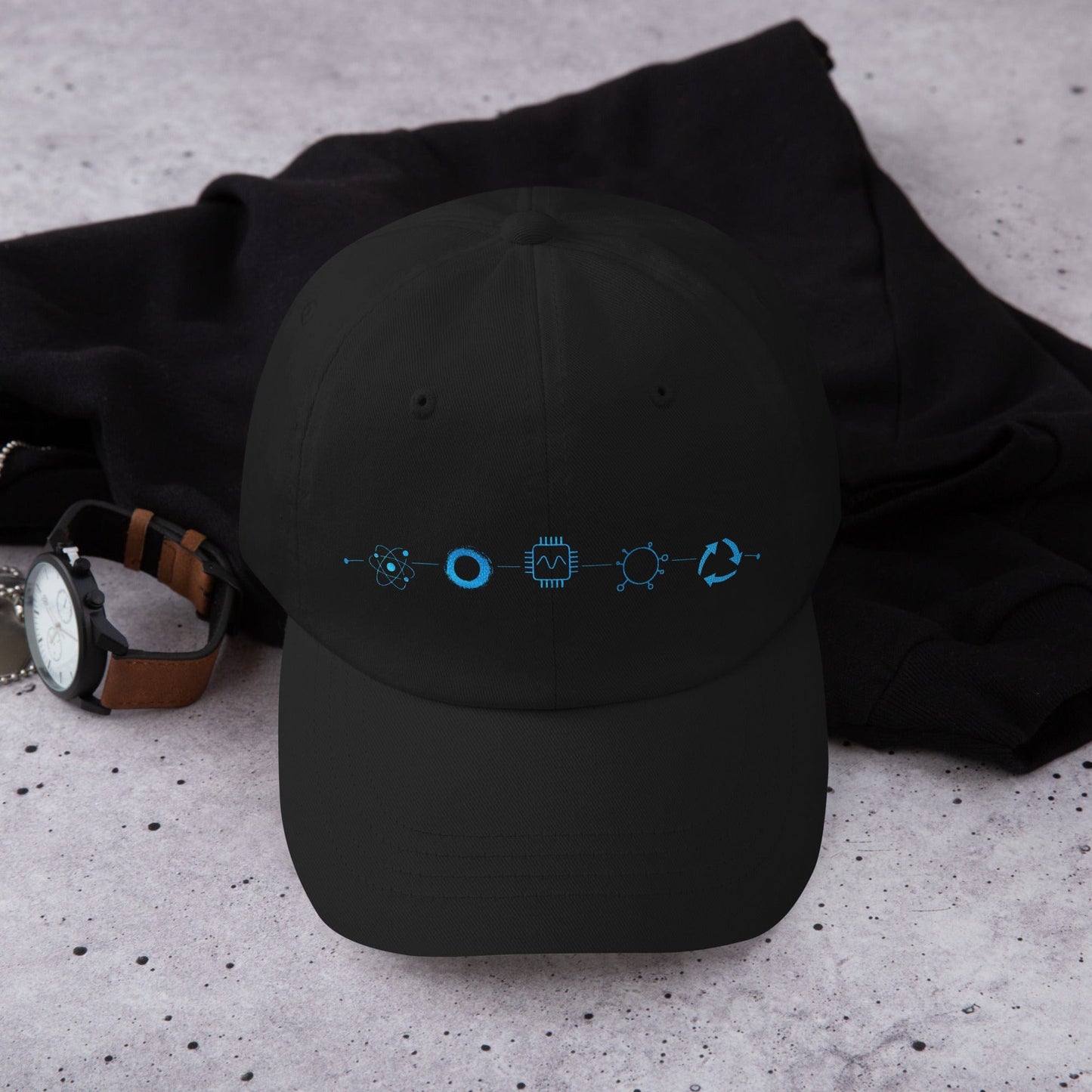 OMTHREAD QMM Blue Print Unisex Hat
