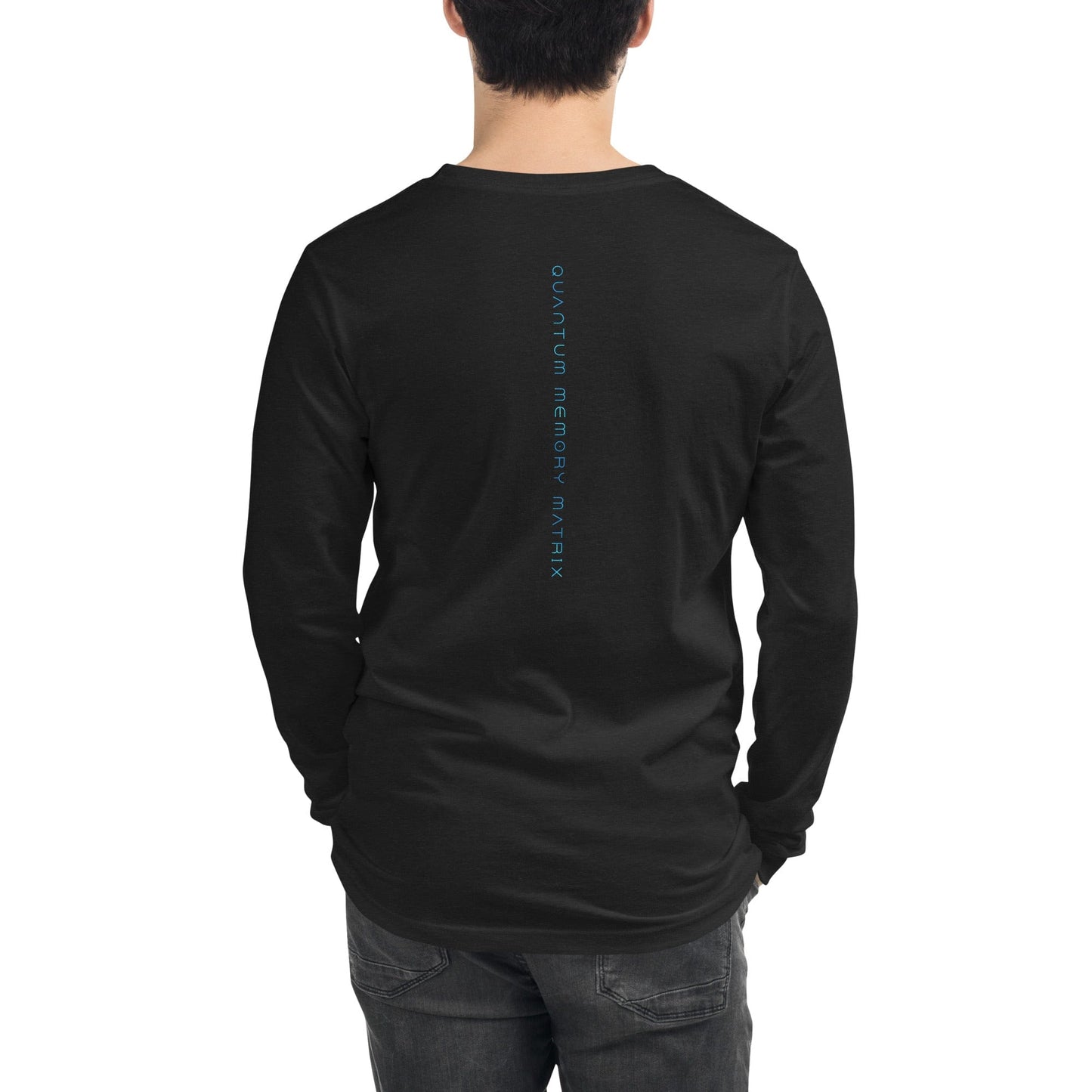 OMTHREAD QMM Blue Print Unisex Long Sleeve Tee