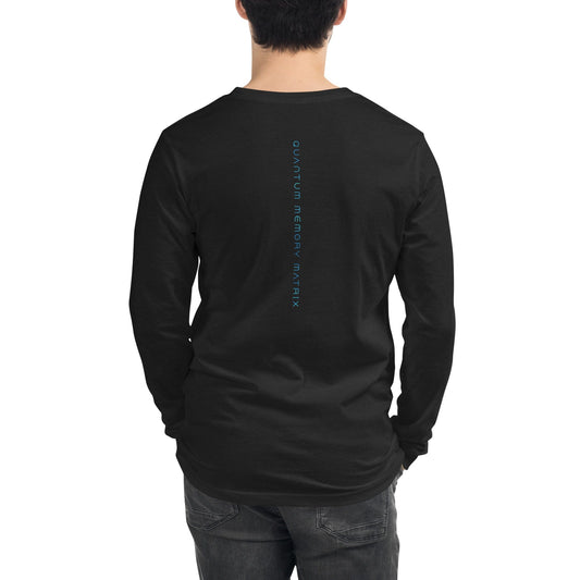OMTHREAD QMM Blue Print Unisex Long Sleeve Tee