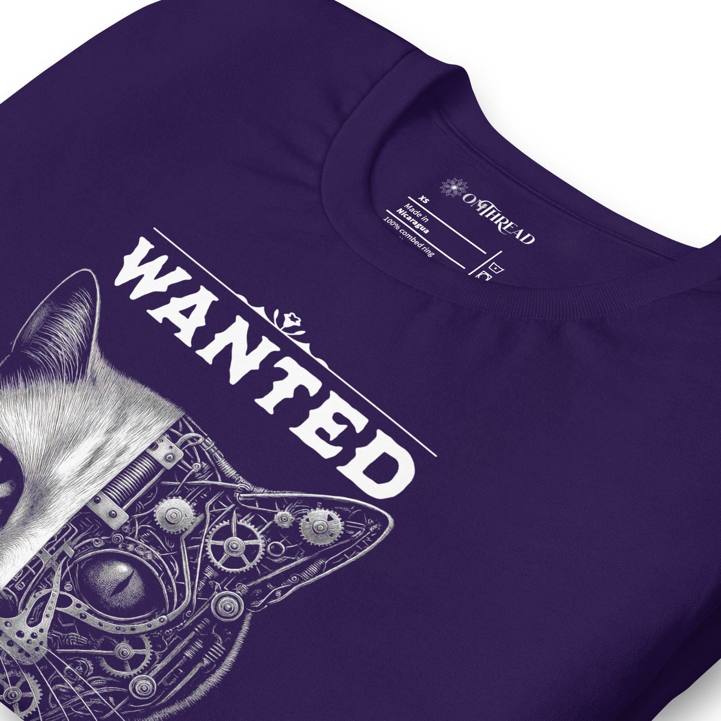 OMTHREAD Quantum Schrödinger's Cat T-Shirt, Quantum Physics Cat Tee, Funny Science Shirt for Cat Lovers