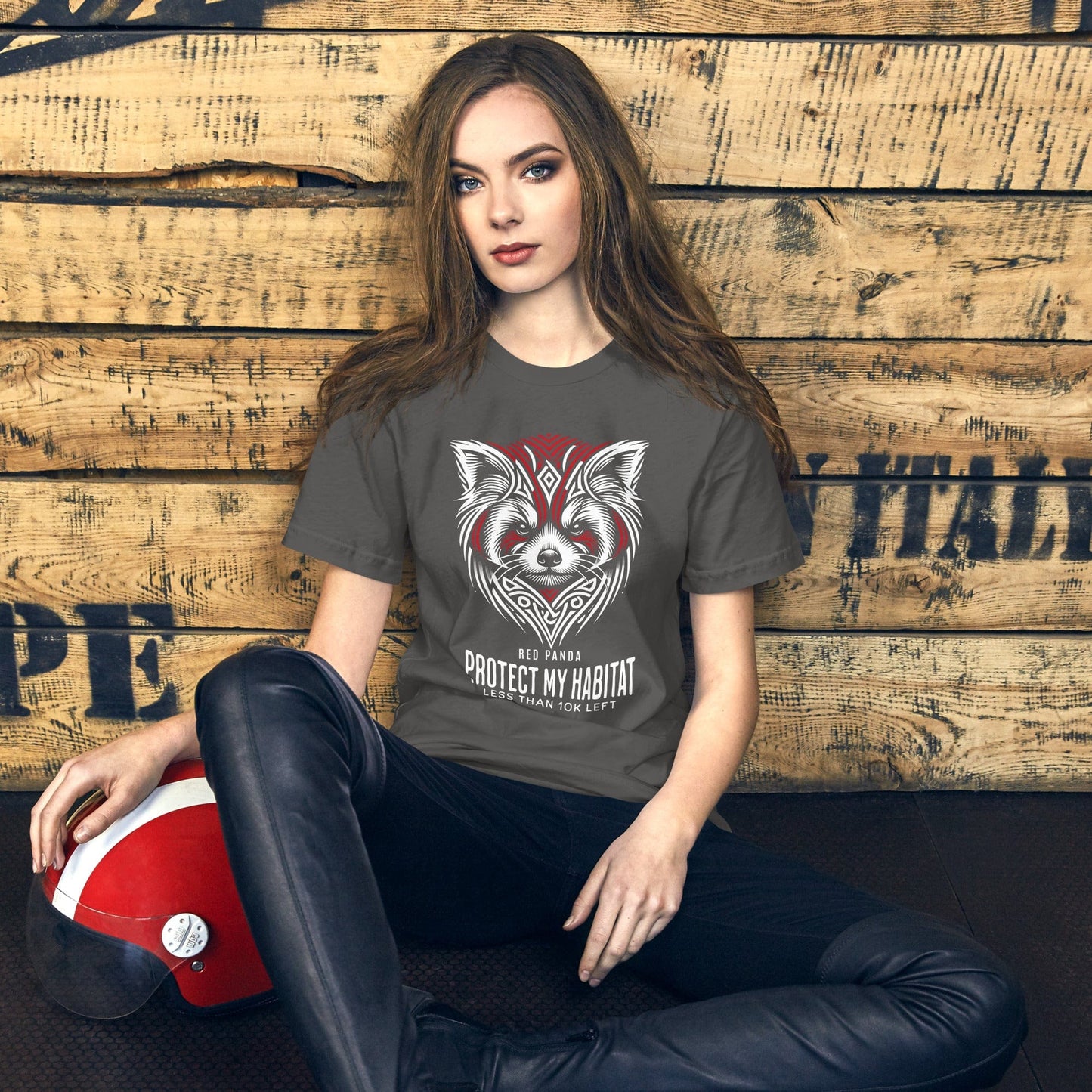 OMTHREAD Red Panda. Protect My Habitat Tee