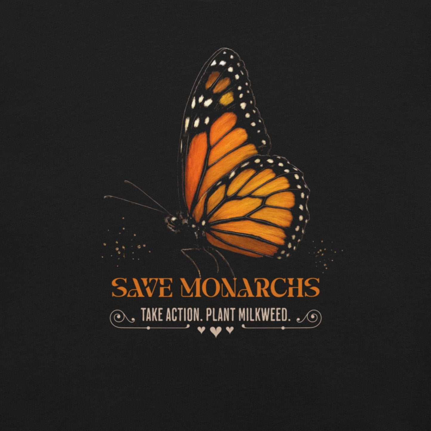 OMTHREAD Save Monarchs Butterfly Conservation Shirt