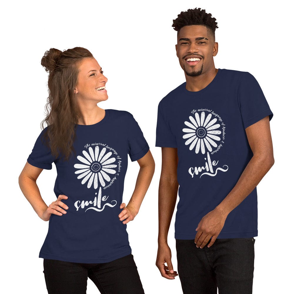 OMTHREAD Smile, the Universal Language of Kindness and Happiness Tee