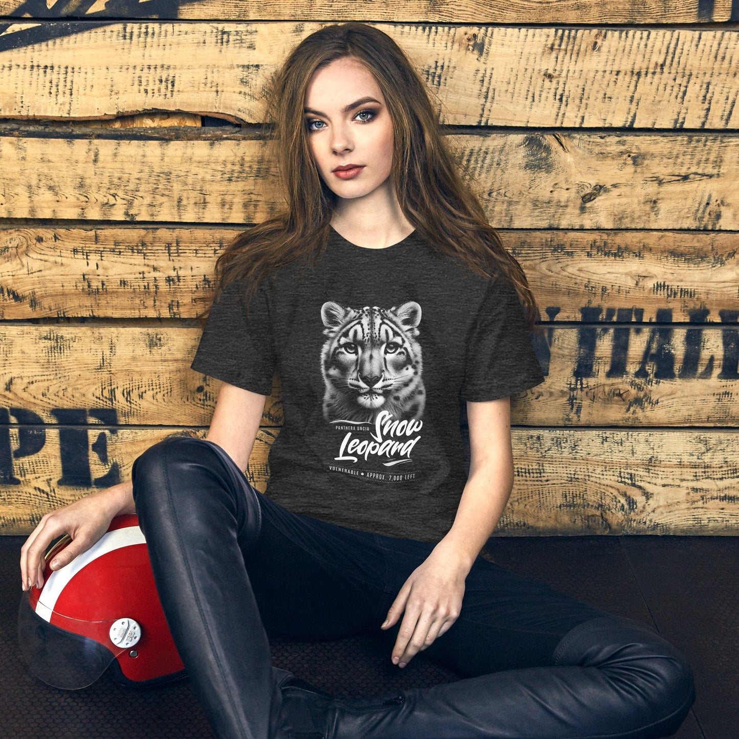 OMTHREAD Snow Leopard Conservation Tee