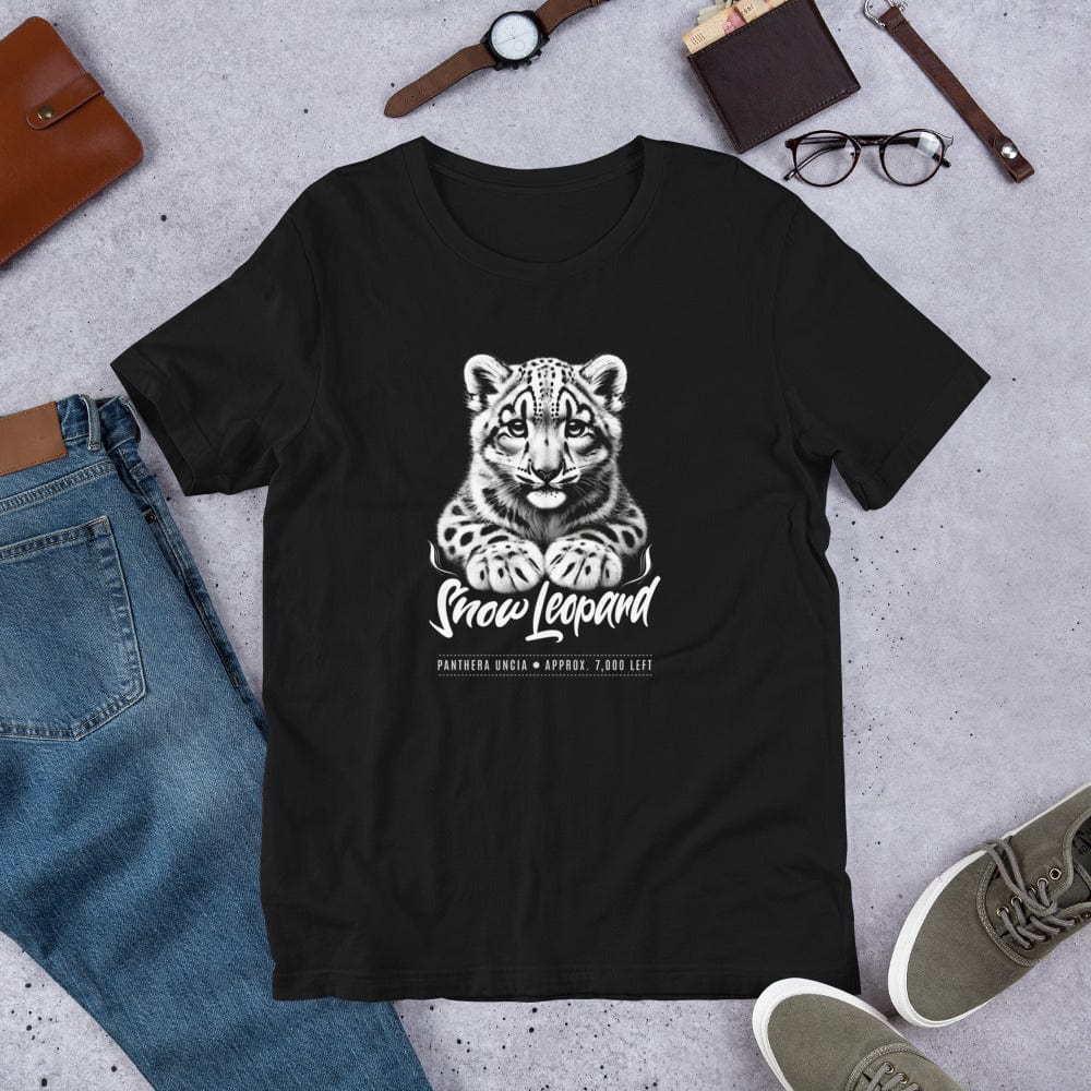 OMTHREAD Snow Leopard Cub - Approx. 7,000 Left Tee