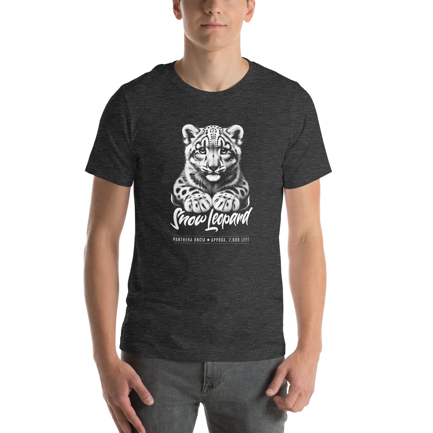 OMTHREAD Snow Leopard Cub - Approx. 7,000 Left Tee