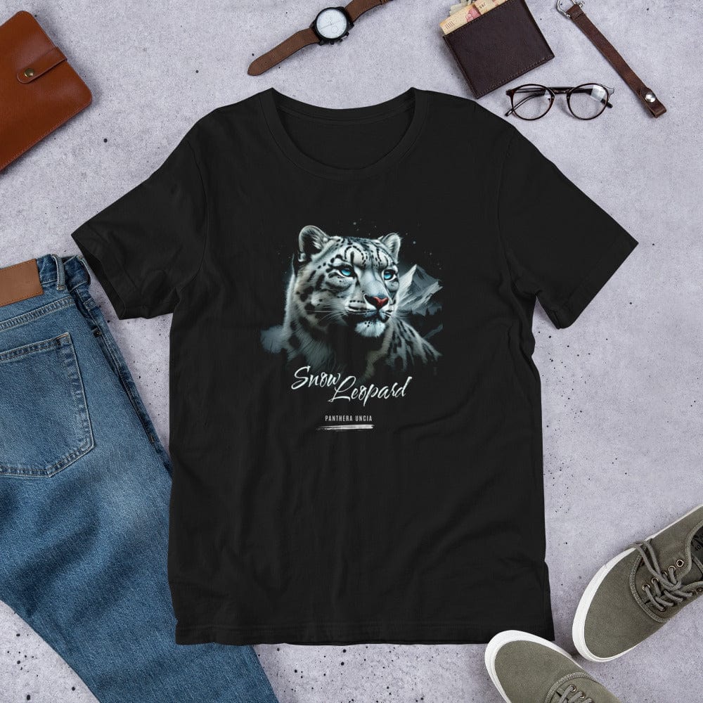 OMTHREAD Snow Leopard Gaze Conservation Tee