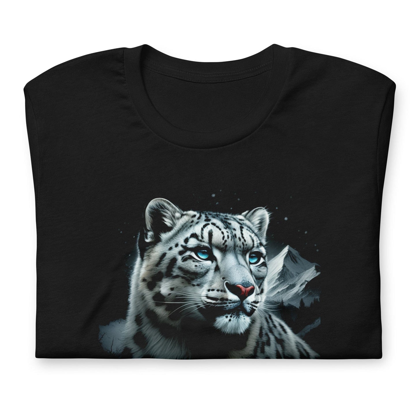 OMTHREAD Snow Leopard Gaze Conservation Tee
