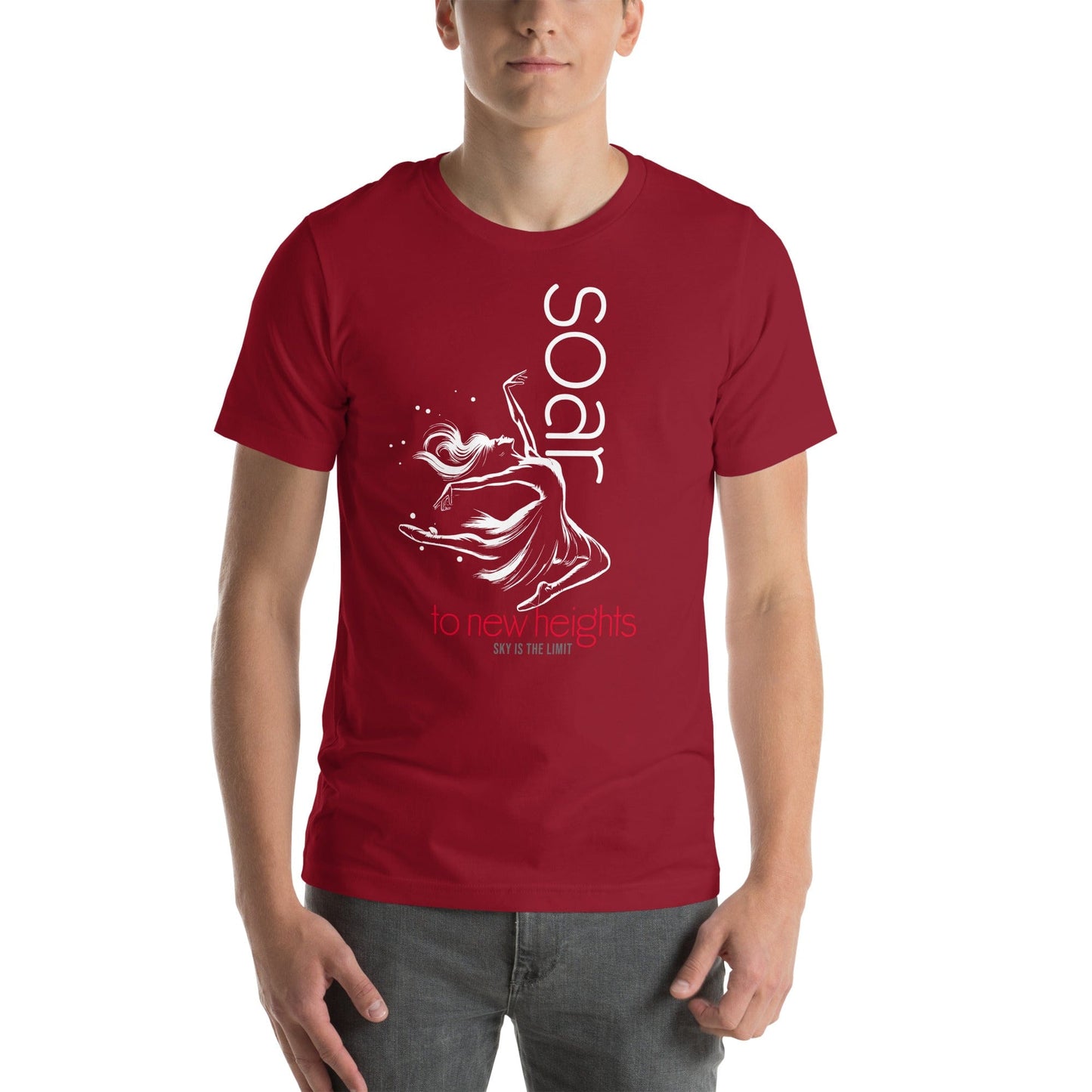 OMTHREAD Soar to New Heights Motivational Tee
